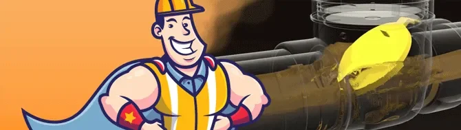 Plumbing services backwater valve installation