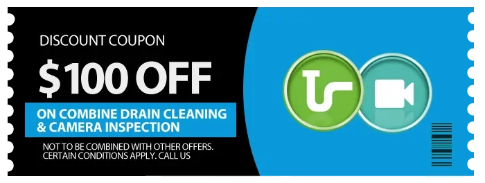 combo drain cleaning and camera inspection